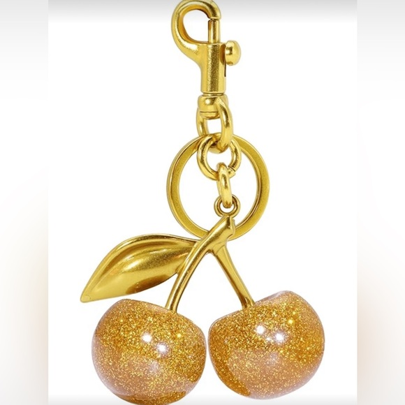 Accessories - •Golden Hour Cherry Bag Charm• Sparkling Bag Charms/Key Chain